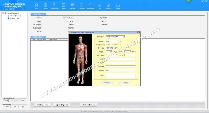 indonesia Quantum Resonance Magnetic Analyzer software Course (2)