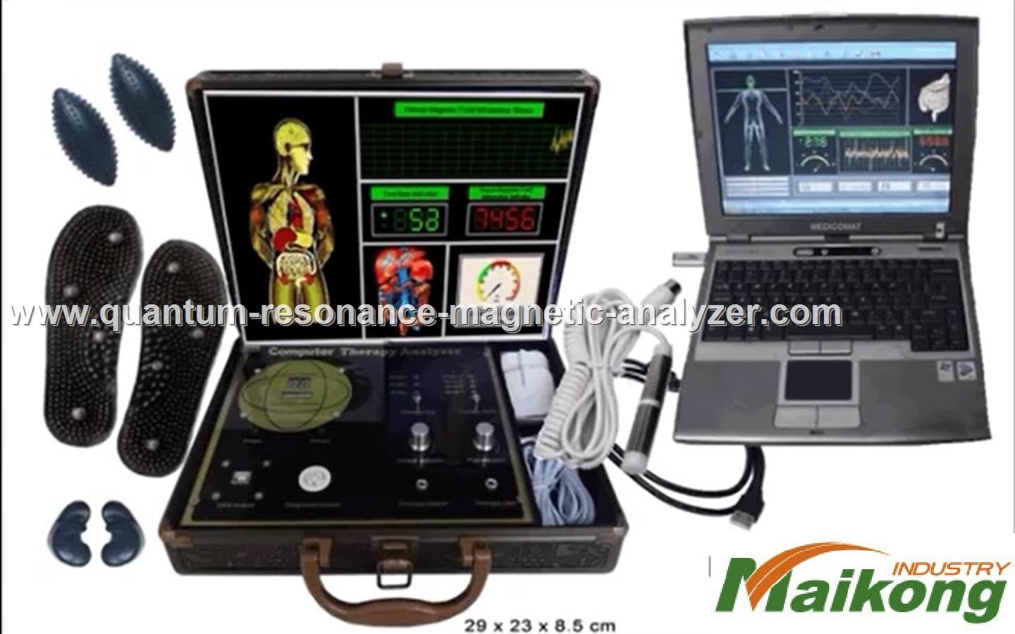 How To Use Quantum Magnetic Resonance Body Massage Therapy Analyzer ...