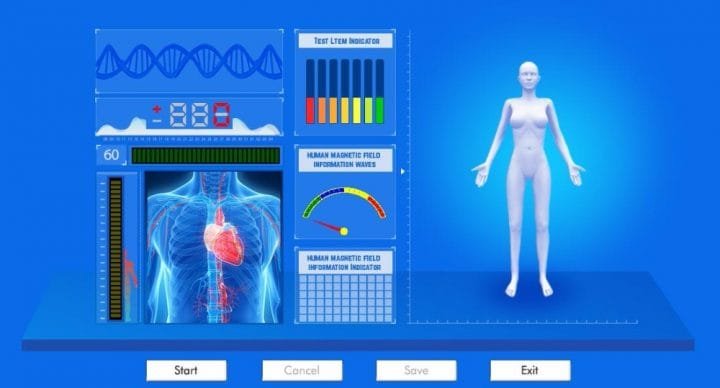 quantum resonance magnetic body health analyzer