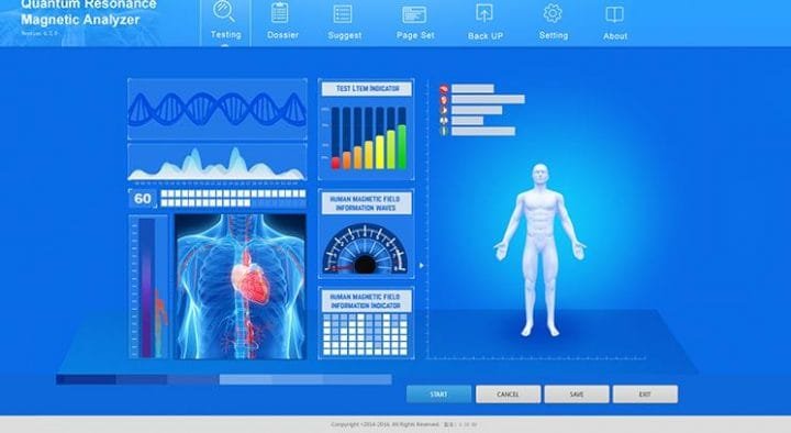 quantum health analyzer full body scan