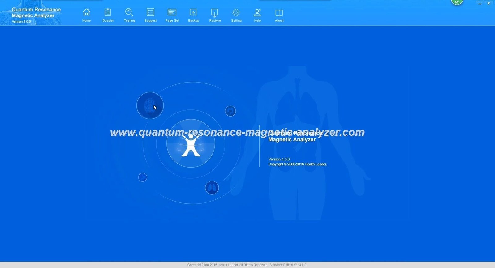 Quantum Magnetic Resonance Health Body Analyzer 23