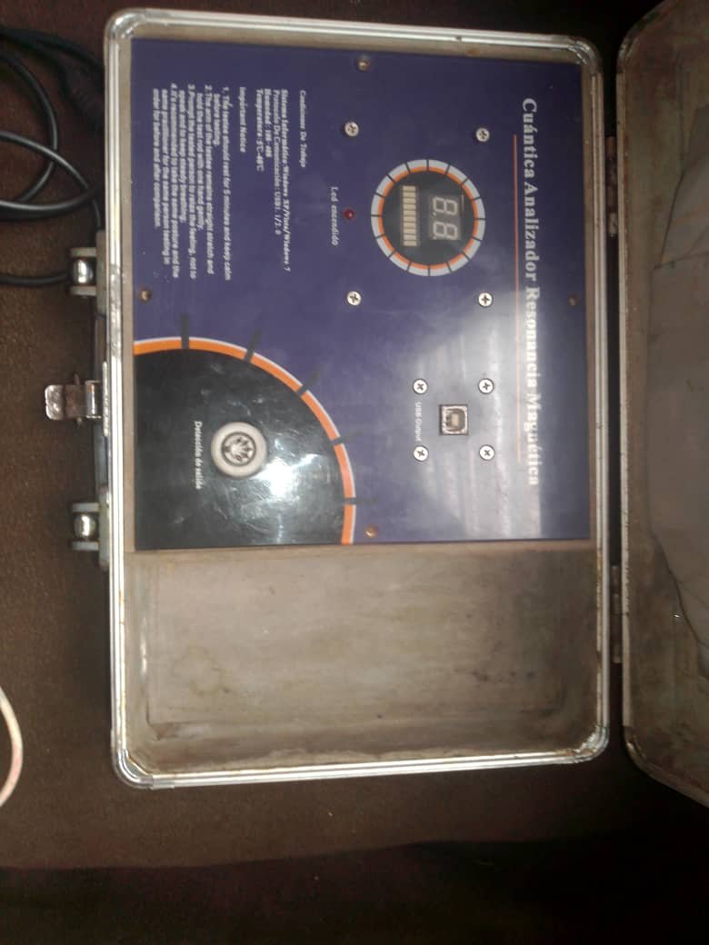 quantum resonance magnetic analyzer