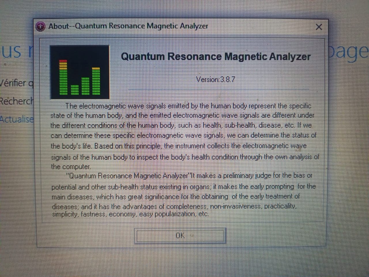 2026-3-4 Burkina Faso OLIVIER GÉNÉRAL : quantum analyzer Can not find your Encryption Lock,please insert into!