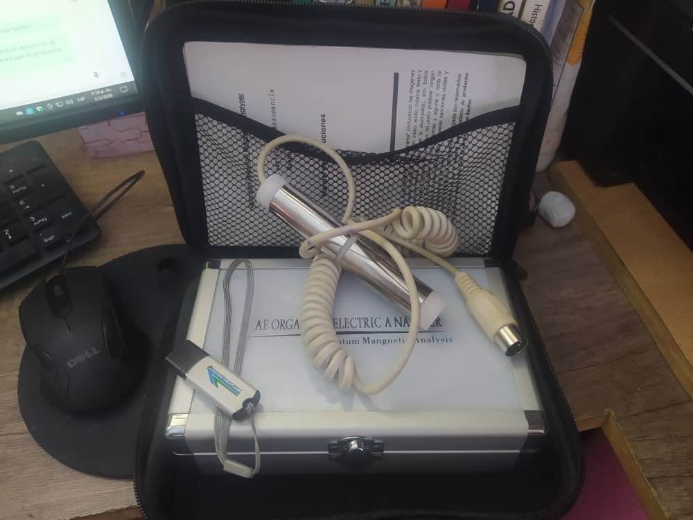 2026-3-4 Venezuela Daniel Peñaloza: equipo quantum resonance magnetic analyzer y perdí el disco con el software