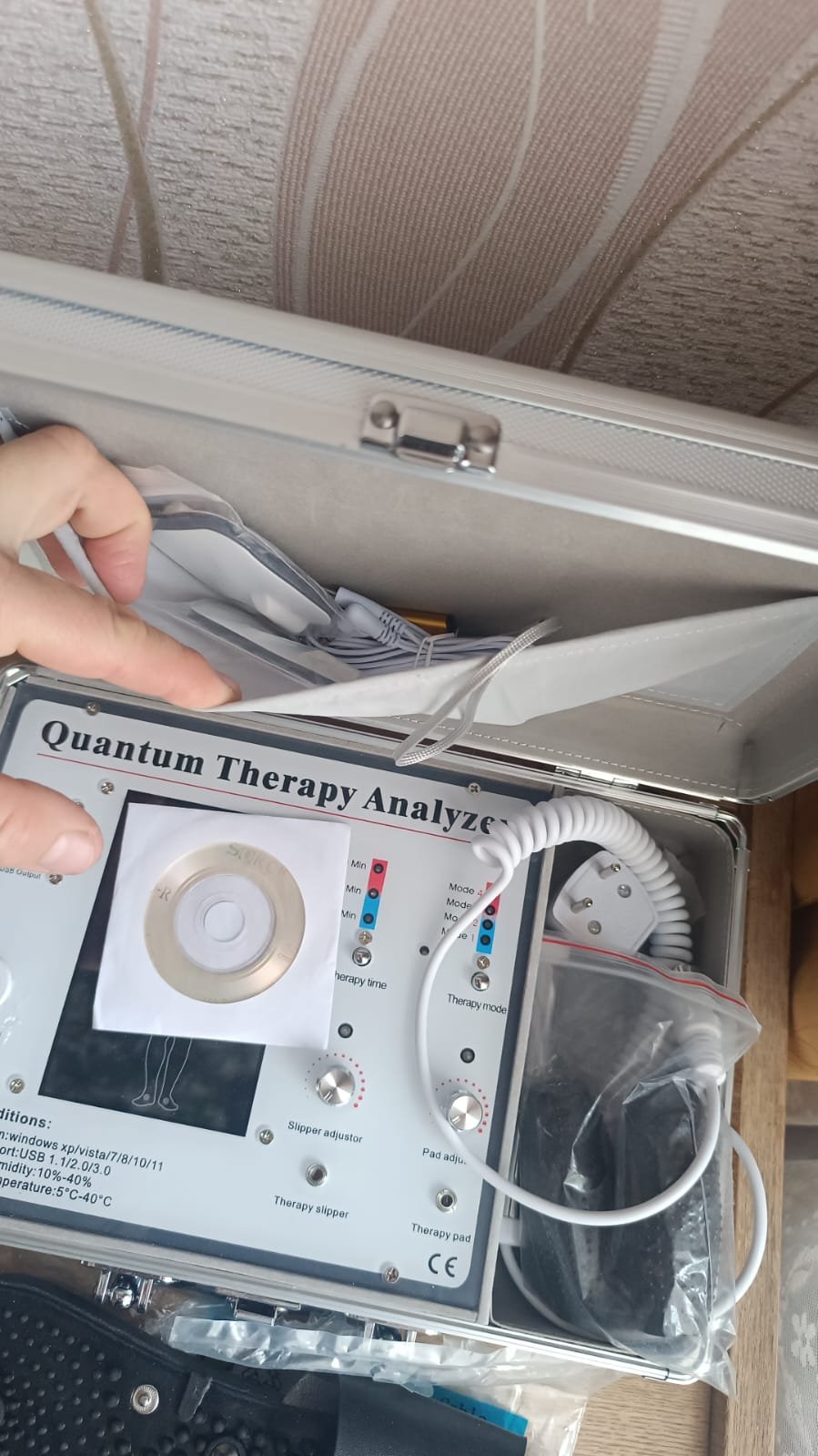 program in Portuguese quantum resonance magnetic analyzer download